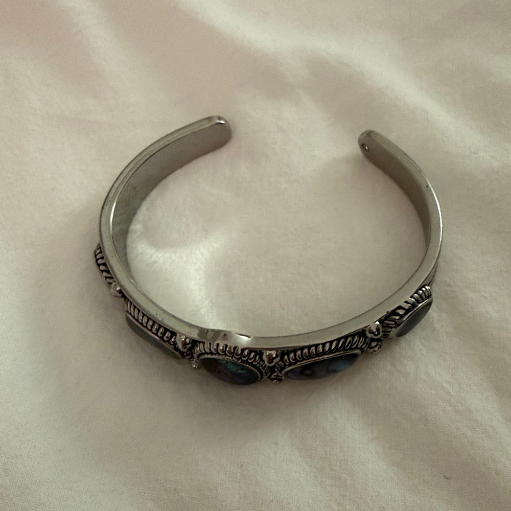 Abalone Shell Cuff Bracelet - image 4